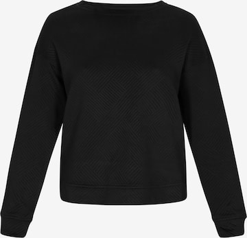 faina Athlsr Sweatshirt in Zwart: voorkant