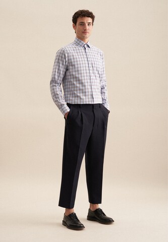 SEIDENSTICKER Comfort fit Business shirt ' Comfort ' in Blue