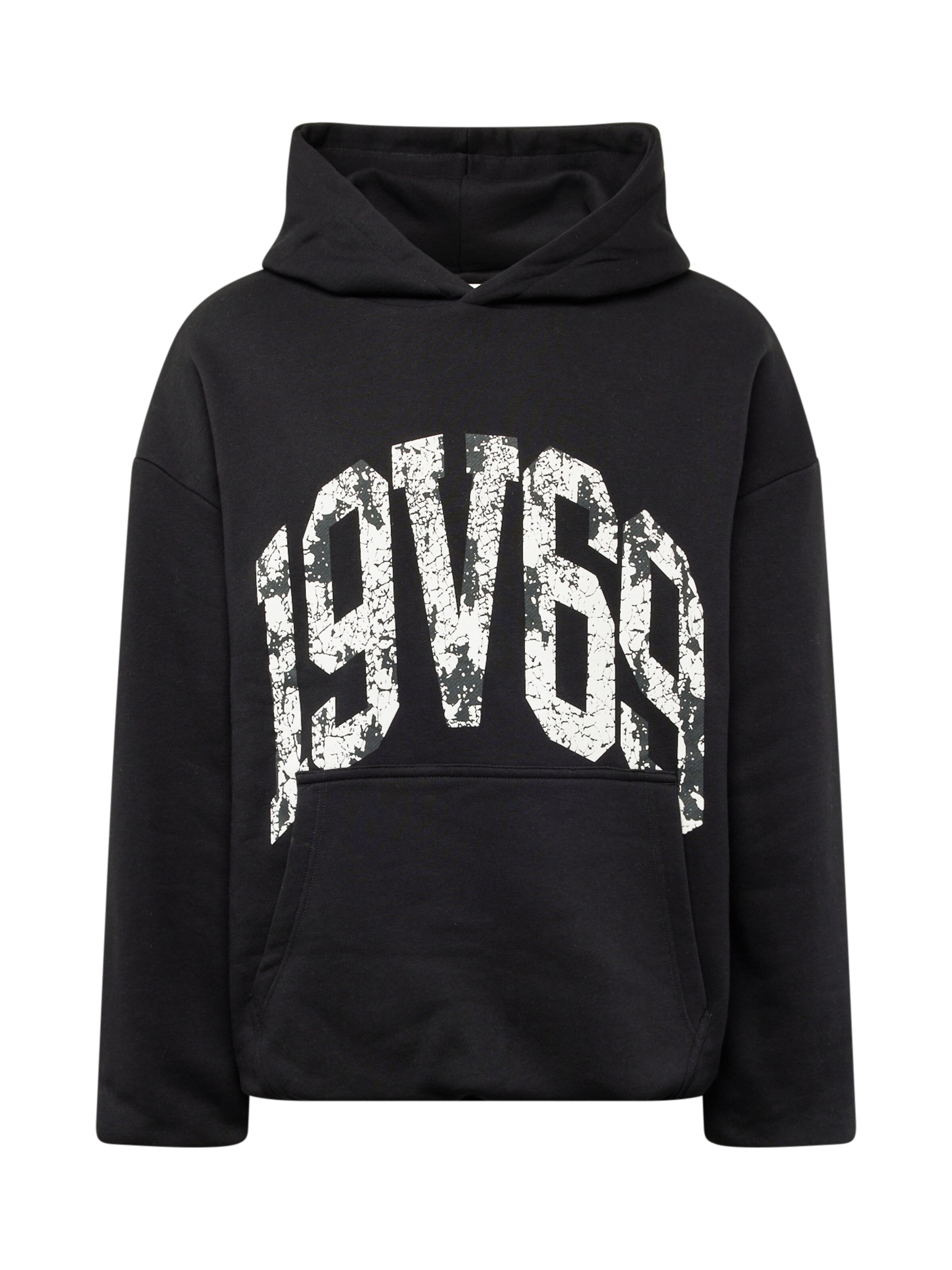 19V69 ITALIA Mikina 'SLFELFRIDA' – černá: přední strana