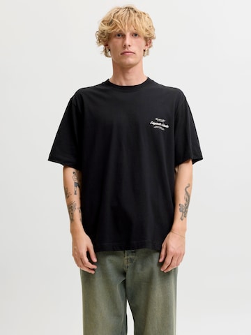 JACK & JONES Футболка 'JORNORREBRO' в Черный: спереди