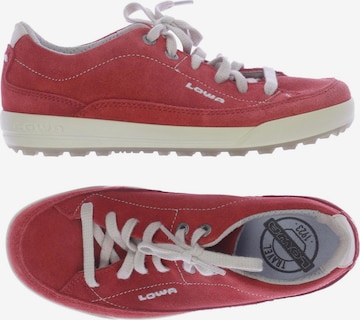 LOWA Sneaker 36,5 in Rot: predná strana