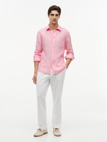 TOMMY HILFIGER Regular fit Button Up Shirt in Pink