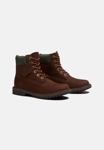 TIMBERLAND - Botines con cordones en marrón