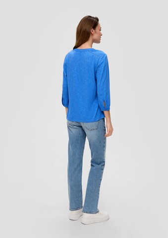 s.Oliver Blouse in Blauw: terug