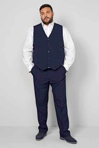 Men Plus Suit Vest in Blue