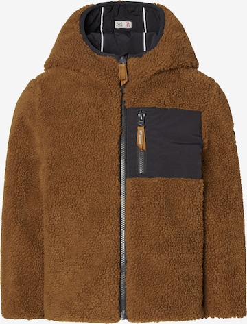 Noppies Winter Jacket 'Nietap' in Brown: front