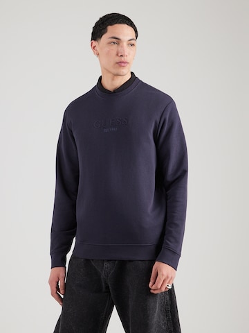 zils GUESS Sportisks džemperis: no priekšpuses