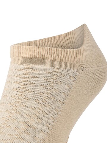 BURLINGTON Socks 'Cornwall' in Beige