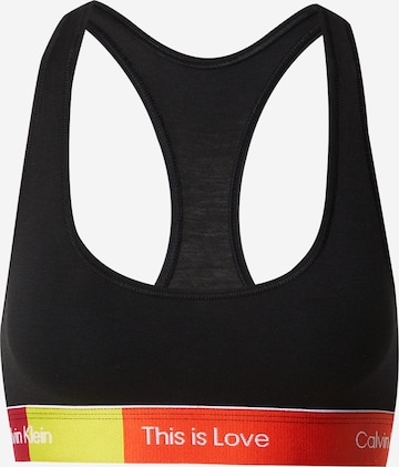 Calvin Klein Underwear Bustier BH 'Pride' i sort: forside