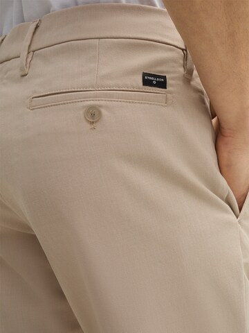 Coupe slim Pantalon chino 'Code' STRELLSON en beige