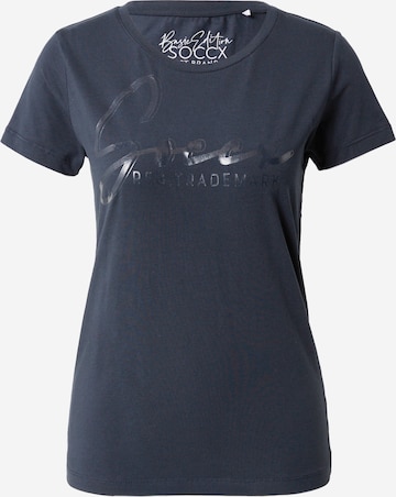 Soccx T-Shirt in Blau: predná strana