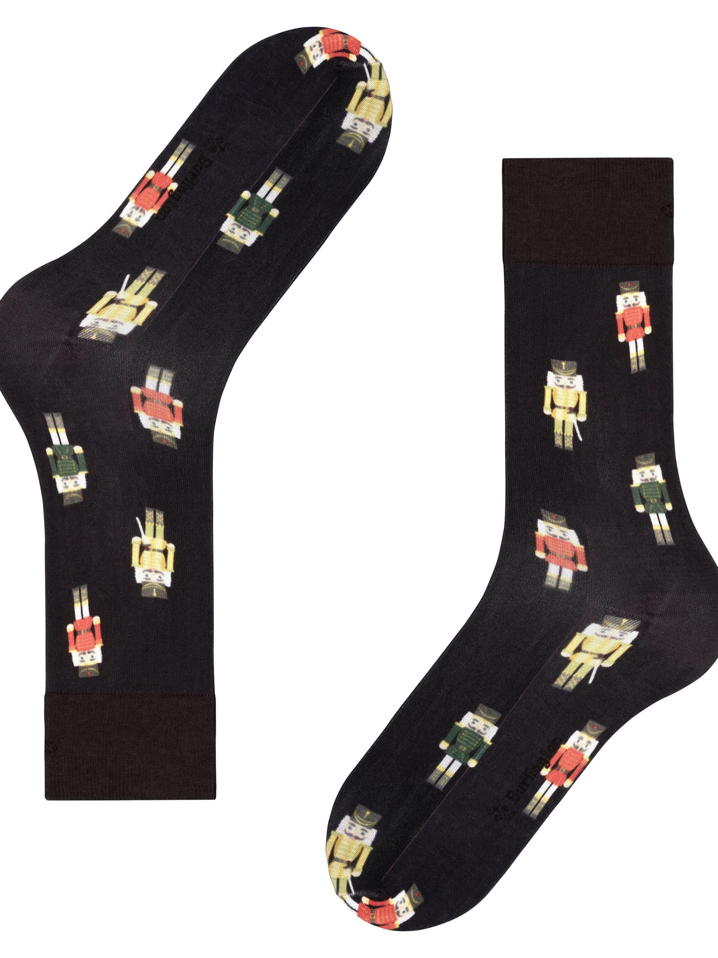 BURLINGTON Socks 'December Days' in Black