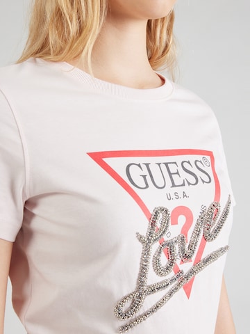 GUESS Tričko – pink