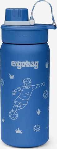 ergobag Drinking Bottle 'Trinkflasche Edelstahl Trinkflasche' in Blue: front