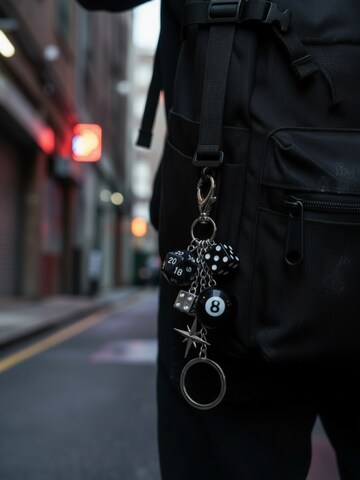 Eternal Key Ring 'Schlüsselanhänger Vintage' in Black