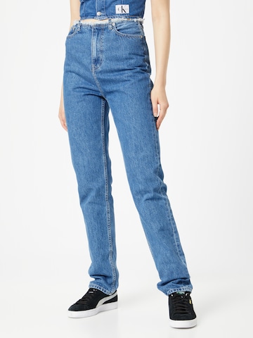 Calvin Klein Jeans - regular Vaquero en azul: frente