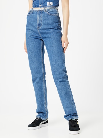 Calvin Klein Jeans Regular Jeans i blå: framsida