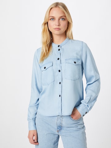 Noisy may Blouse 'CARRIE' in Blue: front