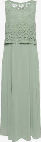 Robe 'Floria' Cream en vert : devant