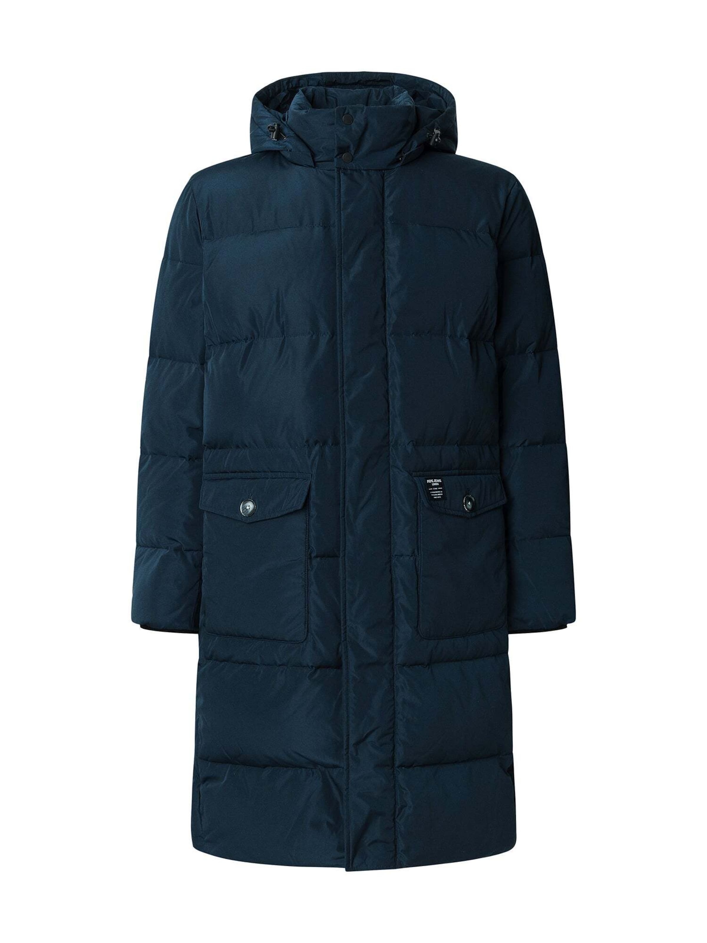 Cappotto invernale 'JUSSEL' di Pepe Jeans in blu: frontale