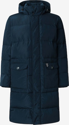 Pepe Jeans Winterjas 'JUSSEL' in Blauw: voorkant