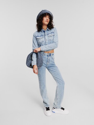 KARL LAGERFELD JEANSregular Traperice - plava boja