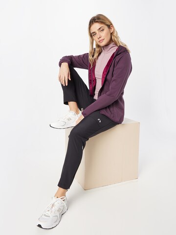 JACK WOLFSKIN - Casaco outdoor 'Windhein' em roxo