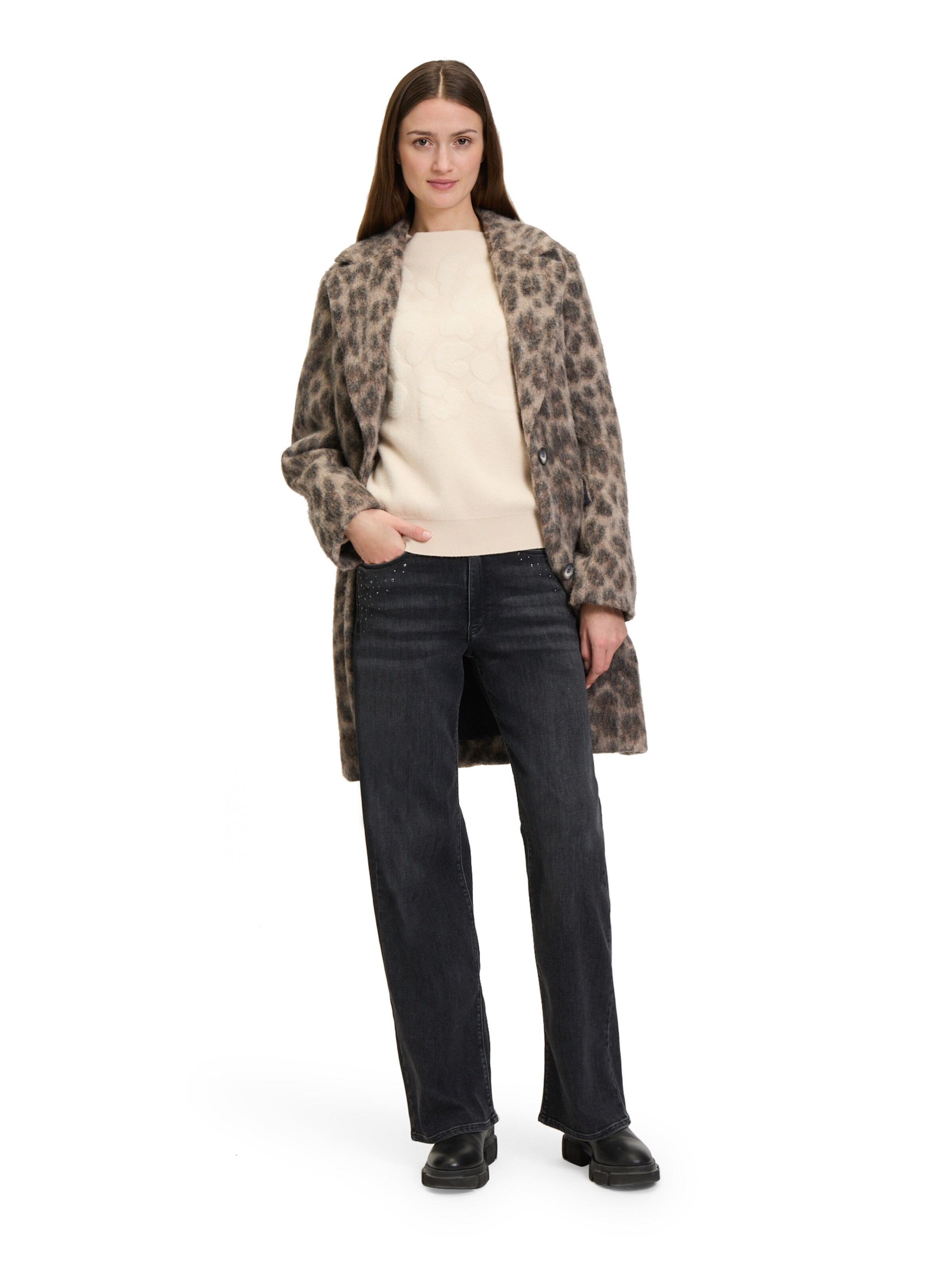 Betty & Co Slimfit Jeans in Zwart