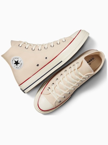Sneaker alta 'Converse Chuck 70 Canvas' di CONVERSE in beige