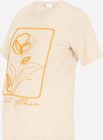 MAMALICIOUS - Camiseta 'WINNY' en beige: frente