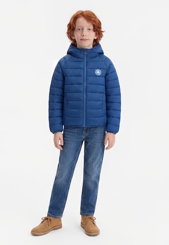 CONVERSE - Chaqueta de entretiempo 'ESS' en azul: frente