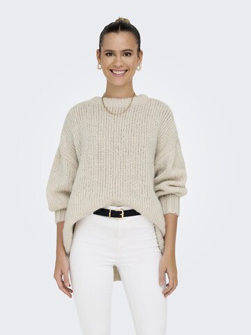 ONLY Pullover 'Minni' i beige: forside