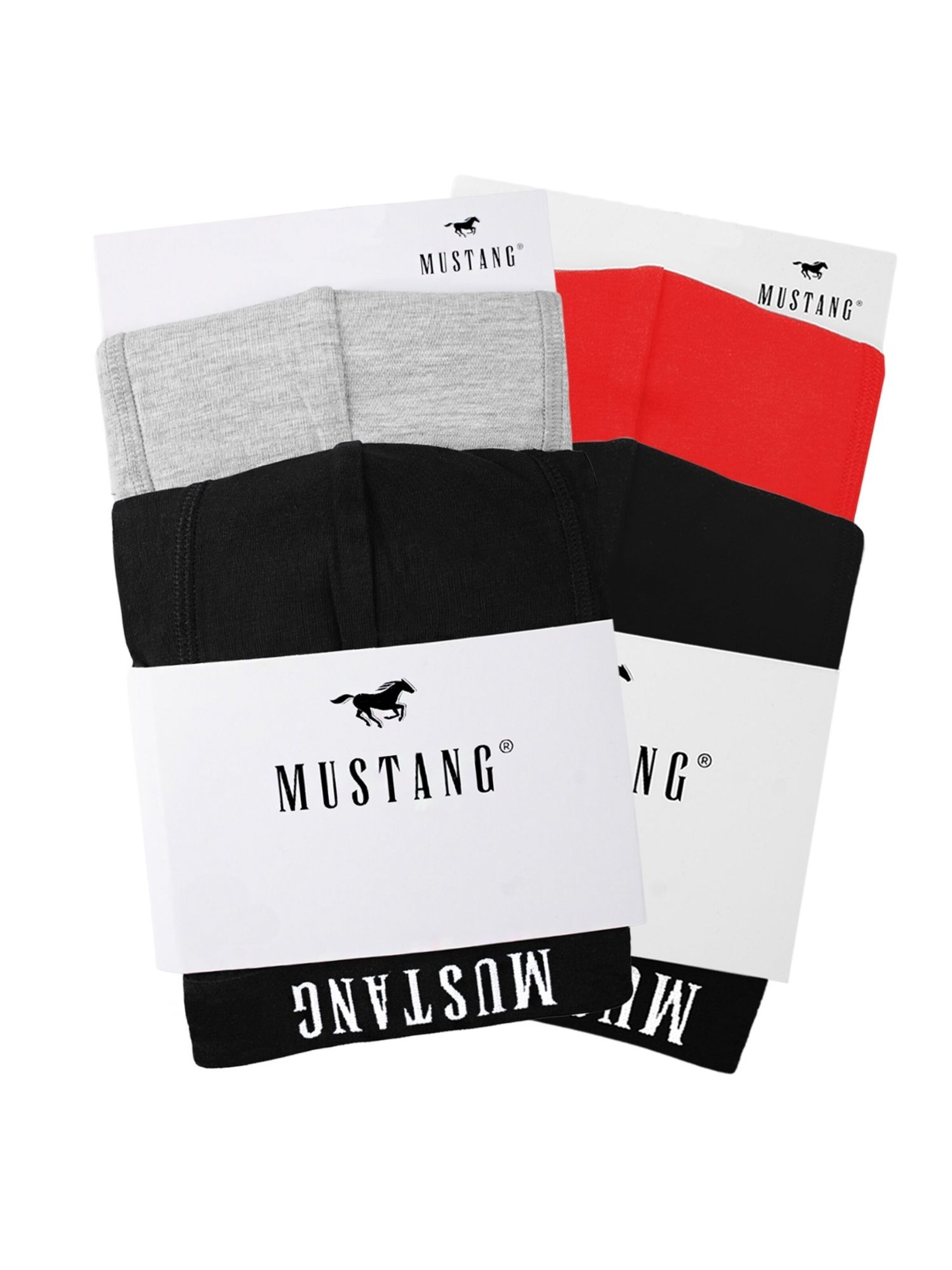 MUSTANG Boksershorts i blandingsfarvet