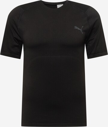 PUMA Performance Shirt in Black: front