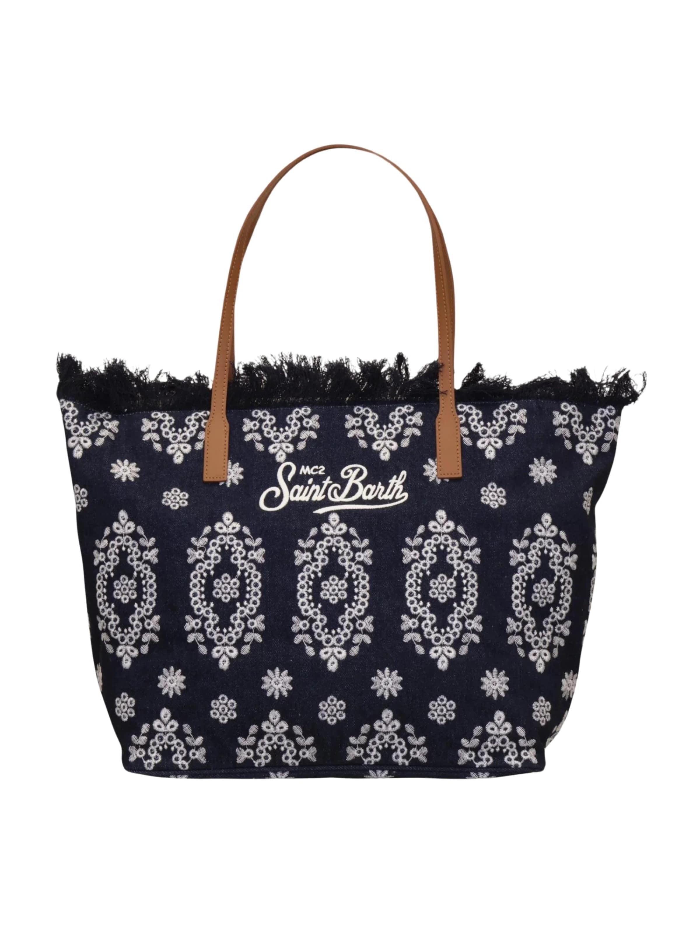 MC2 Saint Barth Shopper in Black: front
