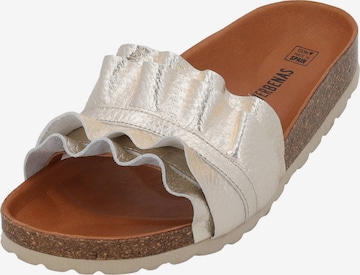 VERBENAS Pantolette 'Rocio Nucleo' in Gold: Vorderseite