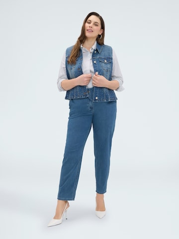 Gilet Fiorella Rubino en bleu