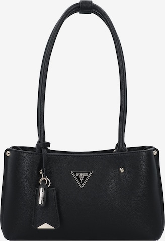 GUESS Shoulder Bag 'Meridian II' in Black: front