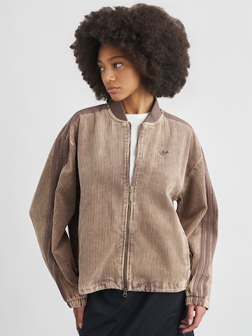 Giacca di mezza stagione di ADIDAS ORIGINALS in marrone: frontale
