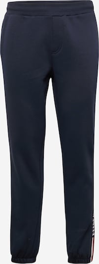TOMMY HILFIGER Pantalon 'GLOBAL STRIPE' en bleu marine / rouge carmin / blanc, Vue avec produit