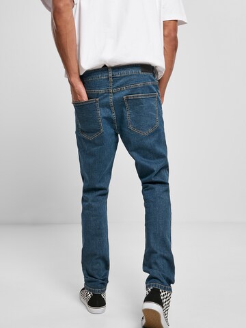Urban Classics Slimfit Jeans in Blau