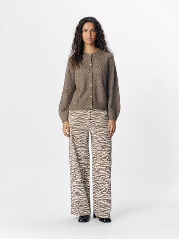 Wide leg Jeans di OBJECT in beige