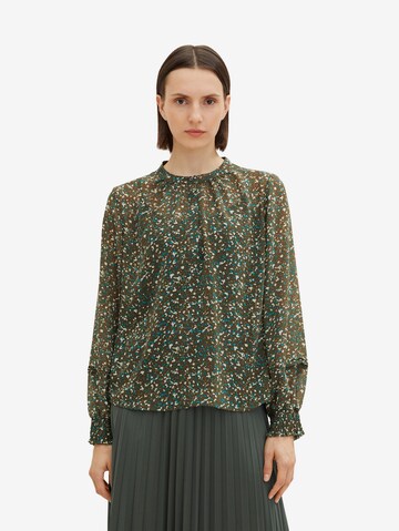 TOM TAILOR Blouse in Green: front