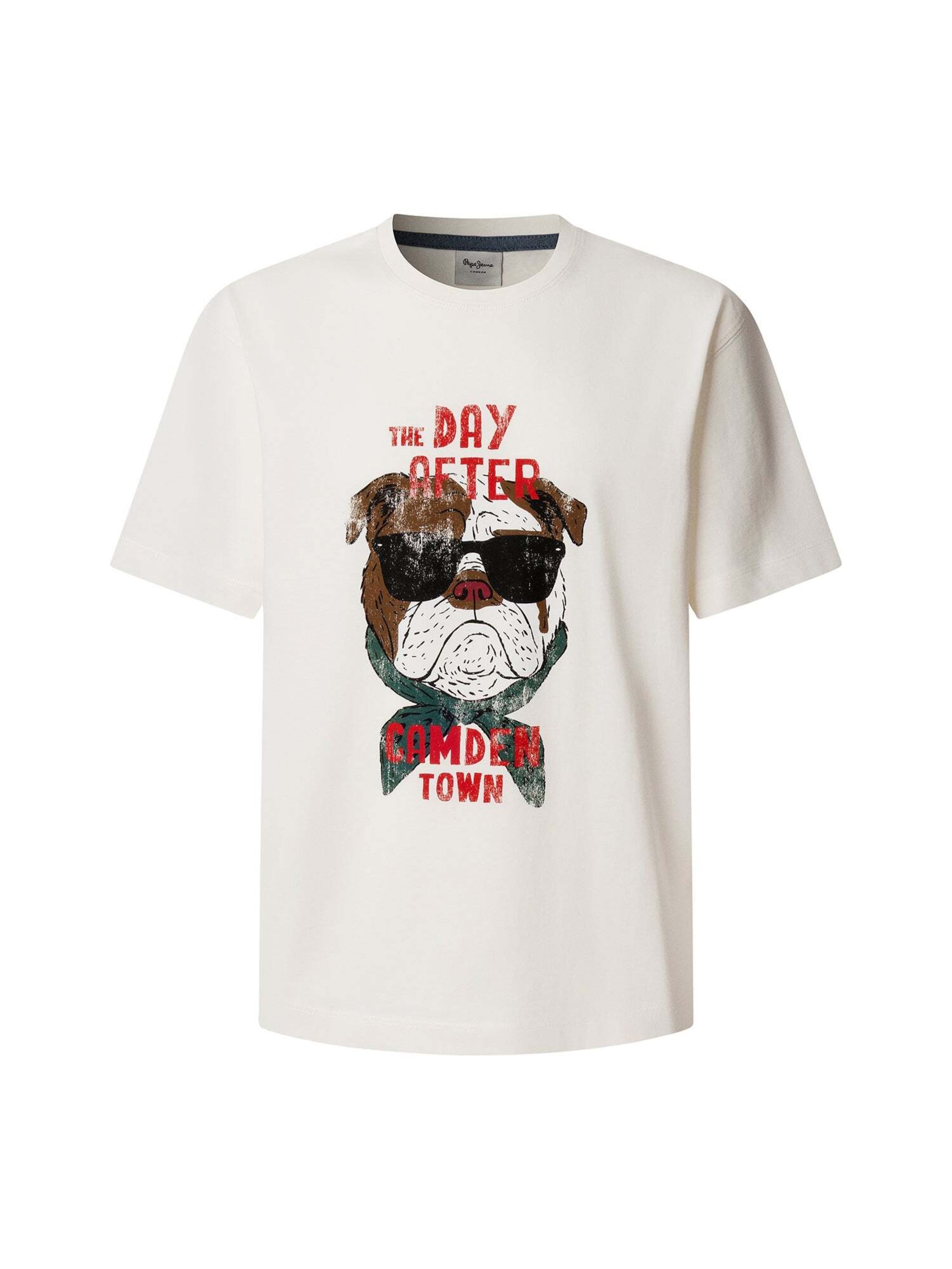 Maglietta 'Cedon' di Pepe Jeans in bianco: frontale