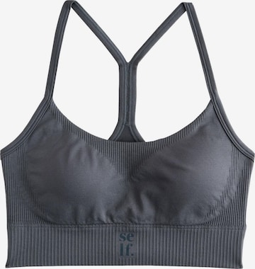 Next Bustier BH 'Self. Performance' in Grau: Vorderseite