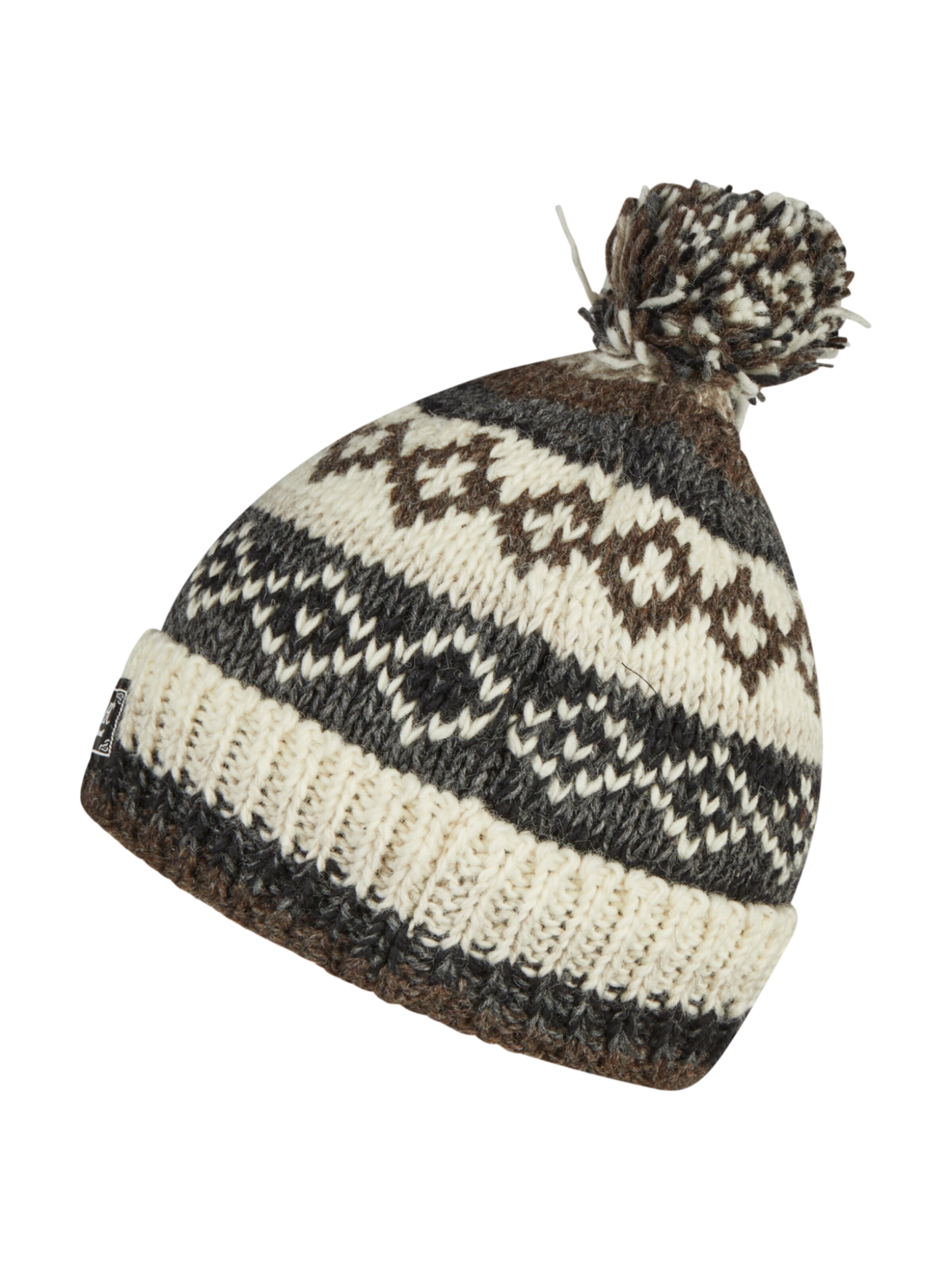 THC Natural Line Beanie '888' in Beige