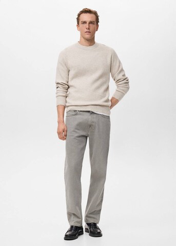 MANGO MAN Sweater 'Park' in Beige