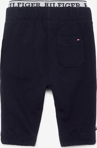 TOMMY HILFIGER Tapered Broek in Blauw