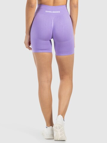 Smilodox Slim fit Sports trousers ' Scrunch Nomeli ' in Purple