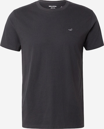 juoda HOLLISTER Marškinėliai: priekis